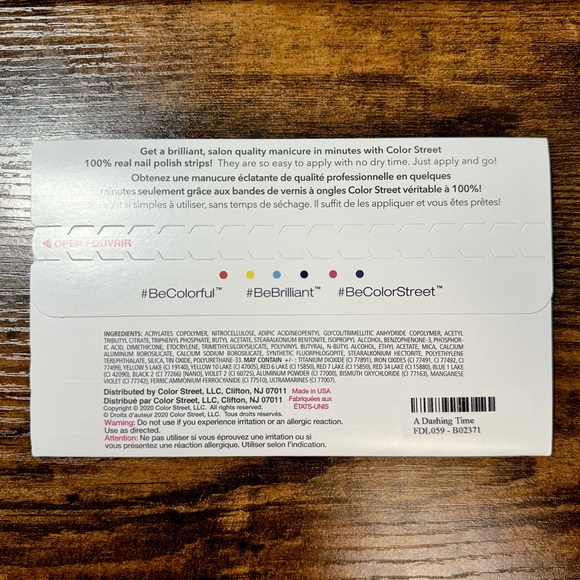 Color Street - A Dashing Time (Clear Base/ Overlay) - Picture 6 of 6